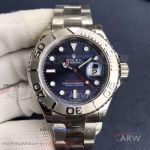 EW Factory Rolex Yacht Master 40mm 116622 Dark Blue Dial Platinum Bezel Swiss 3135 Automatic Watch
